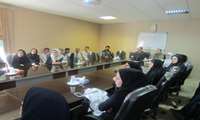 برگزاری کلاس آموزش آنفولانزا در بیمارستان سید الشهدا 