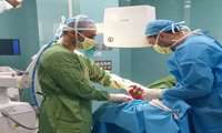 جراحی پیچیده ارتوپدی " اصلاح بدشکلی مچ پای مادرزادی" برای اولین بار در بیمارستان سیدالشهداء 